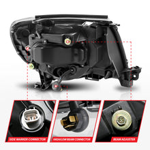 Load image into Gallery viewer, ANZO 05-11 Toyota Tacoma Projector Headlights w/Light Bar Switchback Chrome Housing Headlights ANZO
