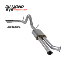 Load image into Gallery viewer, Diamond Eye KIT 3-1/2in CB SGL GAS AL TOYOTA TUNDRA 5.7L 07-10 Catback Diamond Eye Performance
