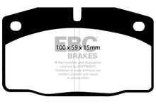 Load image into Gallery viewer, EBC 88-89 Pontiac Fiero 2.5 Yellowstuff Front Brake Pads Brake Pads - Performance EBC   
