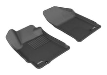 Load image into Gallery viewer, 3D MAXpider 2007-2012 Nissan Altima Coupe/Sedan Kagu 1st Row Floormat - Black Floor Mats - Rubber 3D MAXpider   
