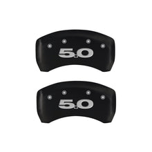 Load image into Gallery viewer, MGP Rear set 2 Caliper Covers Engraved Rear 50 Red finish silver ch Caliper Covers MGP
