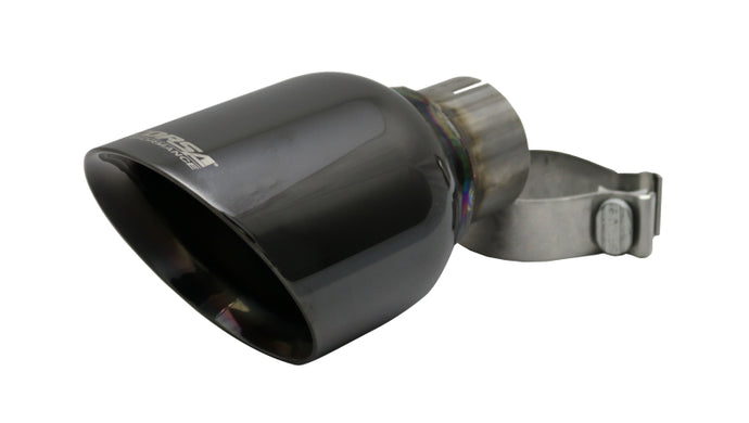 Corsa Single Universal 2.5in Inlet / 4.5in Outlet Black PVD Pro-Series Tip Kit Tips CORSA Performance   