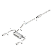 Load image into Gallery viewer, Borla 12-16 Jeep Wrangler JK 3.6L AT/MT 4Wheel 4dr Truck Single Split Rear Exit Catback Exhaust Catback Borla
