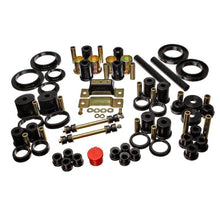 Load image into Gallery viewer, Energy Suspension 85-93 Ford Mustang Black Hyper-flex Master Bushing Set w/ V-8 Bushings - Full Vehicle Kits Energy Suspension
