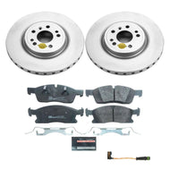 Power Stop 2016 Mercedes-Benz GLE300d Front Euro-Stop Brake Kit Brake Kits - OE PowerStop   
