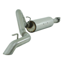 Load image into Gallery viewer, MBRP 04-06 Jeep Wrangler (TJ) Unlimited 4 0L I-6 Cat Back Single T409 Exhaust Catback MBRP
