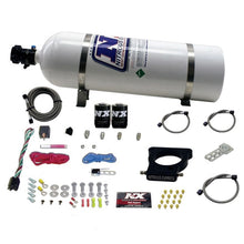 Load image into Gallery viewer, Nitrous Express GM LS 78mm 3-Bolt Nitrous Plate Kit (50-350HP) w/15lb Bottle Nitrous Systems Nitrous Express
