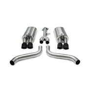Corsa 1986-1991 Chevrolet Corvette C4 5.7L V8 L98 Black Sport Cat-Back Exhaust Catback CORSA Performance