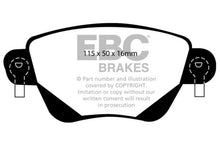 Load image into Gallery viewer, EBC 01-04 Jaguar X-Type 2.5 Redstuff Rear Brake Pads Brake Pads - Performance EBC   
