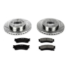 Load image into Gallery viewer, Power Stop 01-03 Mazda Protege Front Z23 Evolution Sport Brake Kit Brake Kits - Performance D&amp;S PowerStop   
