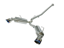 Load image into Gallery viewer, aFe Takeda Exhaust Axle-Back 13-15 Scion FRS / Subaru BRZ 304SS Blue Flame Dual Tips Exhaust Axle Back aFe

