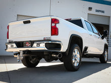 Load image into Gallery viewer, aFe Large Bore-HD 4in 409SS DPF-Back Exhaust System w/Polished Tips 20 GM Diesel Trucks V8-6.6L DPF Back aFe
