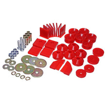 Load image into Gallery viewer, Energy Suspension 86-95 Suzuki Samurai Red Body Mount Set Bushing Kits Energy Suspension
