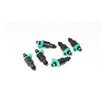 Load image into Gallery viewer, DeatschWerks Universal 350cc Low Impedance 11mm Upper Injector - Set of 6 Fuel Injector Sets - 6Cyl DeatschWerks
