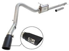 Load image into Gallery viewer, aFe MACHForce XP Exhaust 3in-3.5in SS Single Side Ext CB w/ Black Tip 99-04 Ford F150 V8 5.4L/6.8L Catback aFe
