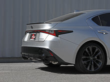 Load image into Gallery viewer, aFe Takeda 14-22 Lexus IS350 V6 2.5in. 304 Stainless Steel Axle-Back Exhaust System w/ Black Tip Axle Back aFe
