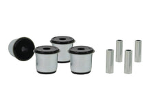 Load image into Gallery viewer, Whiteline Plus 84-01 Jeep Cherokee/93-98 Gr Cherokee/97-06 Wrangler TJ Fr Trailing Arm-Upper Bushing Bushing Kits Whiteline
