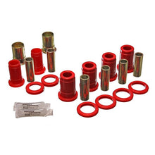 Load image into Gallery viewer, Energy Suspension 59-64 Bel Air/Impala / 64 El Camino (w/ Single U/A) Red Rear C/A Bushing Set Bushing Kits Energy Suspension
