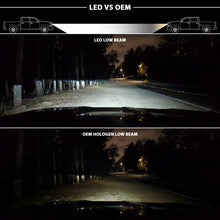 Load image into Gallery viewer, ANZO 2009-2018 Dodge Ram 1500 Led Projector Plank Style Switchback H.L Halo Chrome Amber (OE Style) Headlights ANZO
