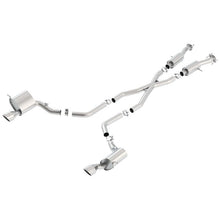 Load image into Gallery viewer, Borla 2015 Jeep Grand Cherokee SRT8 S-Type Dual Round Rolled Exit Catback Exhaust Catback Borla
