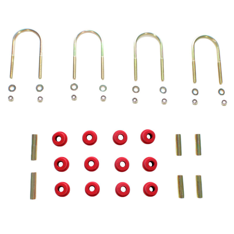 Rancho 84-01 Jeep Cherokee Rear U-Bolt Kit Bolts Rancho