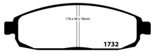 Load image into Gallery viewer, EBC 05-10 Jeep Commander 3.7 Yellowstuff Front Brake Pads Brake Pads - Performance EBC   
