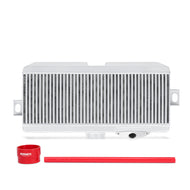 Mishimoto Subaru 08-15 WRX STi Top-Mount Intercooler Kit - Powder Coated Silver & Red Hoses Intercoolers Mishimoto