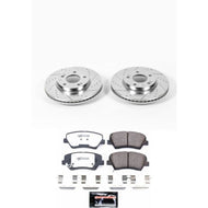 Power Stop 11-16 Hyundai Elantra Front Z26 Street Warrior Brake Kit Brake Kits - Performance D&S PowerStop   