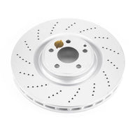 Power Stop 12-18 Mercedes-Benz CLS550 Front Evolution High Carbon Geomet Coated Rotor Brake Rotors - OE - Cryo PowerStop