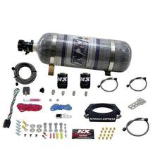 Load image into Gallery viewer, Nitrous Express GM LS 90mm Nitrous Plate Kit (50-400HP) w/12lb Composite Bottle Nitrous Systems Nitrous Express
