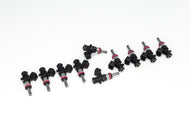 DeatschWerks 03-10/12-17 Dodge Viper / 92-02 Dodge Viper (for Top Feed) 1200cc Injectors (Set of 10) Fuel Injector Sets - 4Cyl DeatschWerks   