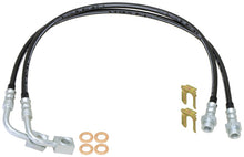 Load image into Gallery viewer, RockJock JK Rear Braided Brake Hose Kit 25.5in Long Brake Line Kits RockJock
