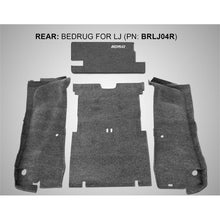 Load image into Gallery viewer, BedRug 03-06 Jeep LJ Unlimited Rear 4pc Cargo Kit (Incl Tailgate &amp; Tub Liner) Bed Liners BedRug
