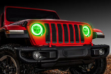 Load image into Gallery viewer, ORACLE Lighting Jeep Wrangler JL/Gladiator JT LED Surface Mount Headlight Halo Kit SEE WARRANTY Fog Lights ORACLE Lighting   
