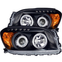 Load image into Gallery viewer, ANZO 2006-2008 Toyota Rav4 Projector Headlights w/ Halo Black Headlights ANZO
