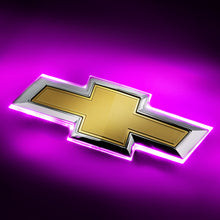 Load image into Gallery viewer, Oracle 16-19 Chevrolet Camaro Illuminated Bowtie - Dual Intensity - Pink SEE WARRANTY Light Accessories and Wiring ORACLE Lighting
