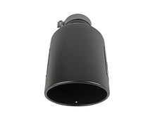 Load image into Gallery viewer, aFe Power MACH Force-Xp 409 Stainless Steel Clamp-on Exhaust Tip Black Tips aFe
