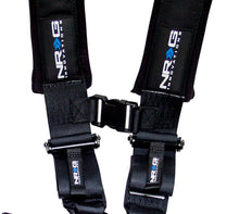 Load image into Gallery viewer, NRG SFI 16.1 5PT 3in Seat Belt Harness / Latch Link - Black Seat Belts &amp; Harnesses NRG
