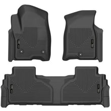Load image into Gallery viewer, Husky Liners 21-23 Suburban/Tahoe/Yukon/Yukon XL Weatherbeater Front &amp; 2nd Seat Floor Liners - Black Floor Mats - Rubber Husky Liners

