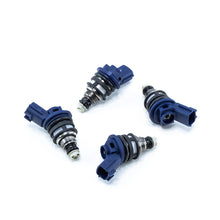 Load image into Gallery viewer, DeatschWerks Nissan G20 / SR20 / 240sx 950cc Side Feed Injectors Fuel Injector Sets - 4Cyl DeatschWerks   
