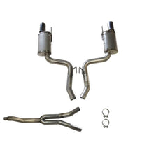 Load image into Gallery viewer, JBA 15-20 Ford Mustang EcoBoost 2.3L 409SS Dual Rear Exit Cat-Back Exhaust Catback JBA
