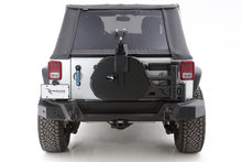 Load image into Gallery viewer, Rampage 07-18 Jeep Wrangler JK (Incl. Unlimited) Trail Guard Tire Carrier - Black Bumpers - Steel Rampage
