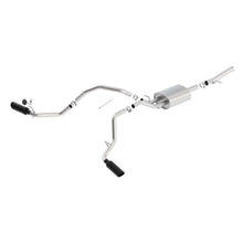 Load image into Gallery viewer, Borla 14-18 GMC Sierra 1500 5.3L Reg Cab 78.8in Bed 2.75 to 2.25in Atak Catback (Black Chrome Tip) Catback Borla
