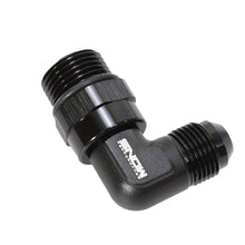 Load image into Gallery viewer, Snow -10 ORB to -8AN 90 Degree Swivel Fitting (Black) Fittings Snow Performance
