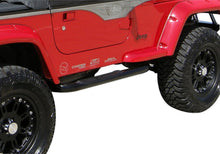 Load image into Gallery viewer, Rampage 1987-1995 Jeep Wrangler(YJ) 3 Inch Round Nerf Bar - Black Nerf Bars Rampage
