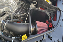 Load image into Gallery viewer, JLT 2021 Dodge Durango Hellcat 6.2L Black Textured Cold Air Intake Kit w/Red Filter Cold Air Intakes JLT
