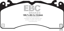 Load image into Gallery viewer, EBC 15+ Ford Mustang 5.0 Performance Pkg Yellowstuff Front Brake Pads Brake Pads - Performance EBC   
