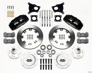 Wilwood Dynapro 6 Front Hub Kit 12.19in AMC 71-76 OE Disc w/o Bendix Brakes Big Brake Kits Wilwood