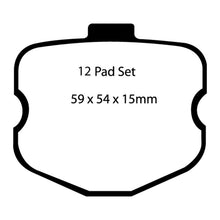 Load image into Gallery viewer, EBC 06-08 Chevrolet Corvette (C6) 7.0 (Z06) Redstuff Front Brake Pads Brake Pads - Performance EBC   
