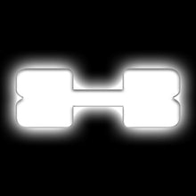 Load image into Gallery viewer, ORACLE Lighting Universal Illuminated LED Letter Badges - Matte Wht Surface Finish - X SEE WARRANTY Light Accessories and Wiring ORACLE Lighting
